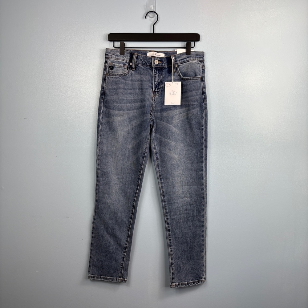 Kancan Lindsey Mid Rise Slim Boyfriend Jeans, Women's 26, NWT